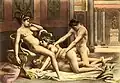 Illustration of a foursome