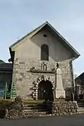 Portal of the parish church.