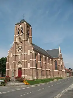 The church in Rainneville