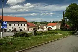Centre of Česká Bělá