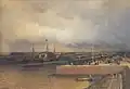 Opening of the Saint Petersburg Sea Canal in 1886