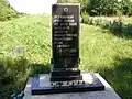 Monument at the mass graves, Jewish cemetery