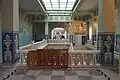 View of the staircases from the second floor