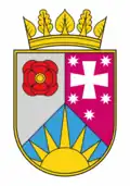 Coat of arms of Starobilskyi Raion