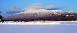 The mountain in winter