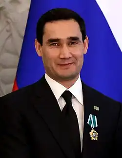 Turkmenistan Serdar Berdimuhamedow President of Turkmenistan