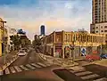 "Eden" by Yedidya Ish Shalom, who lives in the neighborhood.