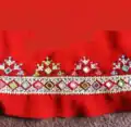 Balochi mirror embroidery