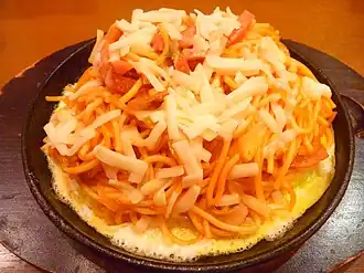 With cheese
