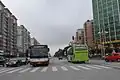 Shuiku Road within the subdistrict, 2011