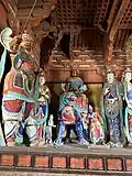 Manjushri Group Statue