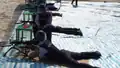 CGA machine gun training