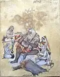 'Bawa Lekh Ram' by Keher Singh, ca.1830–40