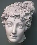 Head of the Water Nymph (1809), Pine, painted white. Pennsylvania Academy of the Fine Arts. Philadelphia