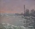 La Débâcle by Claude Monet