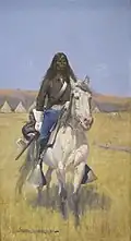 Mounted Indian Scout