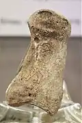 'Peedie Pict' Pictish carved figure on ox bone