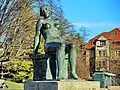 Sitzende by Hermann Hubacher at Blatterwiese