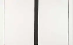 Image 82Barnett Newman, Untitled Etching 1 (First Version), 1968, Minimalism (from History of painting)