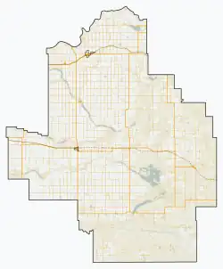 County of Forty Mile No. 8 is located in County of Forty Mile