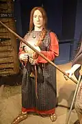 Reconstruction of clothing, Poland, c. 300 BC