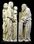 The Presentation in the Temple, made during the second half of the 14th century,