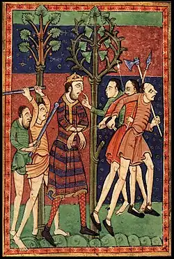 page from an illuminated manuscript