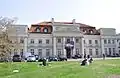 The palace during summer