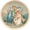Cupid Trying to Get Back His Arrows, after Angelica Kauffman, 1777