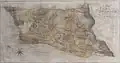 1806 map of the college's estate
