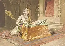 A Sikh Nirmala in Amritsar British India.