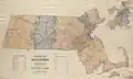 The Commonwealth's districts, as of 1891.