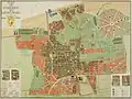 The Hague, masterplan 1908 by Berlage with housing estate Bomenbuurt