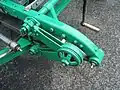 Front friction shock absorbers