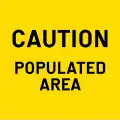 Populated (built-up) area