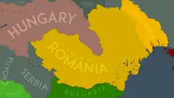 Romania on 19 August 1941, after the establishment of the Transnistria Governorate. Odessa fell to the Axis armies on the 16th of October.