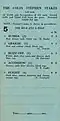1945 AJC Colin Stephen Stakes page showing the winner, Russia