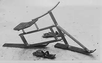 A 1949 skibob
