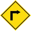Sharp curve