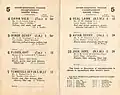 Racebook showing starters & the winner, Avian Derby