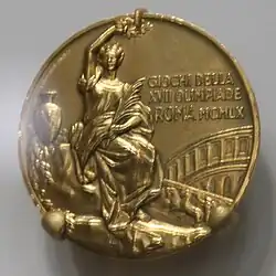 1960 Summer Olympics medals[4]