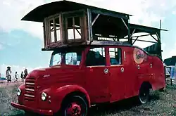 Housetruck under construction