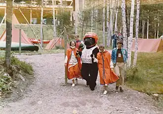 Competition mascot