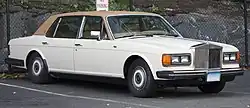 1987 Silver Spirit with U.S. headlights