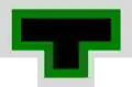 A T-shaped organizational symbol
