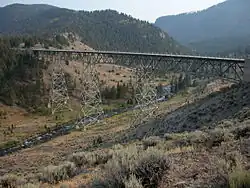 Grand Loop bridge over Gardner River
