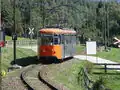Ex-Esslingen tram on the Rittnerbahn in 2006