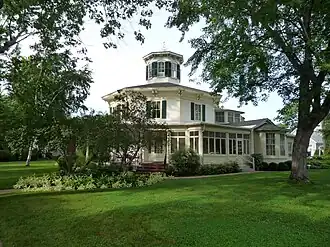 John S. Moffat House in Hudson