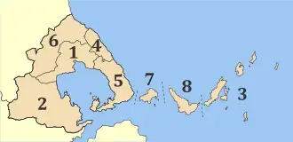 Municipalities of Magnesia