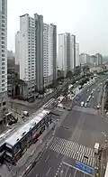 Road past Bongdam Centre